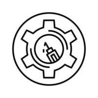 Vaccine Vector Icon