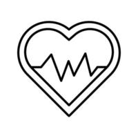 Heart Beat Vector Icon