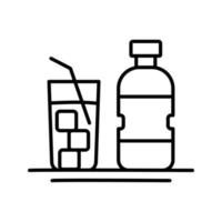 Mineral Water Vector Icon