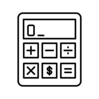 Calculator Vector Icon