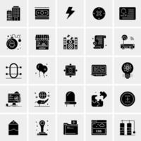 25 Universal Business Icons Vector Creative Icon Illustration to use in web and Mobile Related project