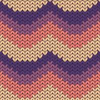 Seamless background with knitted pattern. Knitted fabric. knit stitch crochet. vector