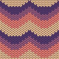 Seamless background with knitted pattern. Knitted fabric. knit stitch crochet. vector