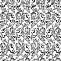 Vector damask vintage baroque scroll ornament swirl. Victorian monogram heraldic shield swirl. Retro floral leaf pattern border foliage antique  acanthus calligraphy engraved tattoo. seamless pattern