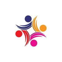 Community, network and social icon vector