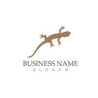 Lizard vector illustration icon logo