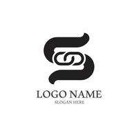 Business corporate S letter logo vector