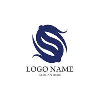 Business corporate S letter logo vector