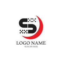 Business corporate S letter logo vector