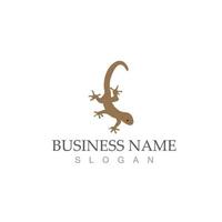 Lizard vector illustration icon logo