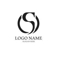 Business corporate S letter logo vector