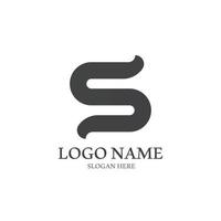 Business corporate S letter logo vector