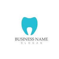 vector de plantilla de icono de logotipo dental