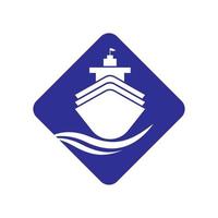 imágenes de logo de crucero vector