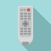 Remote control equipment icon, flat style vector