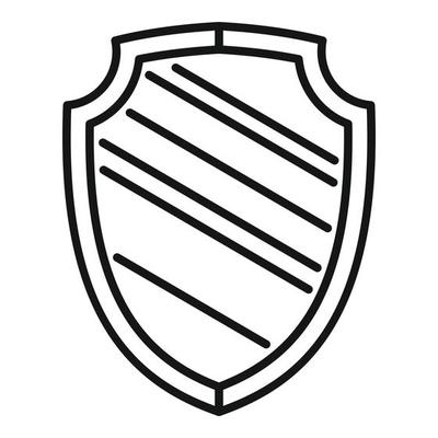 Shield Outline Vector Art, Icons, and Graphics for Free Download
