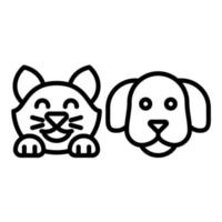 Pets Line Icon vector