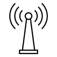 Wifi Tethering Line Icon vector