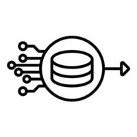 Input Line Icon vector