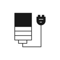 power and energy icon, flat icon vector design use for websites and apps.