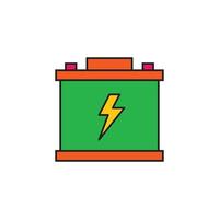 power and energy icon, flat icon vector design use for websites and apps.