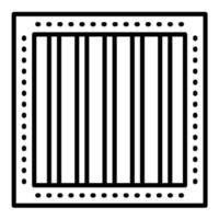 Prison Line Icon vector