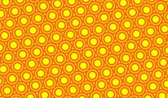 orange yellow round abstract bakcgroud. Illustration with letter initials o lined up and neatly arranged. Textures to complement your business or design needs vector