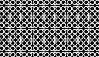 black and white round with ribbon bakcgroud. Illustration with letter initials q  lined up and neatly arranged. Textures to complement your business or design needs vector