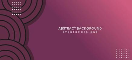 Abstract background design with soft circle decoration elements vector