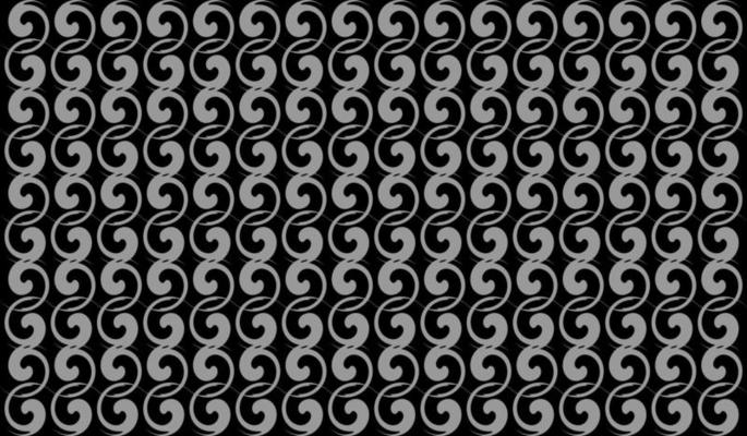 black and white background. Illustration with letter initials g  lined up and neatly arranged. Textures to complement your business or design needs