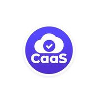 CaaS vector icon for web