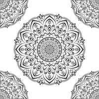 plantilla de diseño de vector de mandala