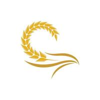 Wheat vector icon