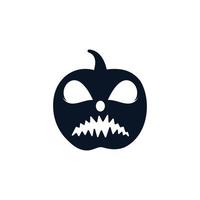 Halloween pumpkin vector icon