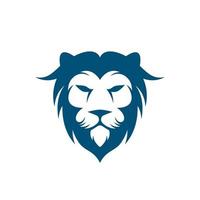 Lion head vector icon