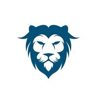 Lion head vector icon