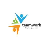 Business teamwork vector icon