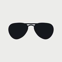 icono de gafas de sol. diseño simple vector