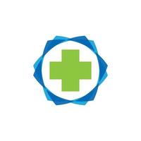 Medical care logo images vector