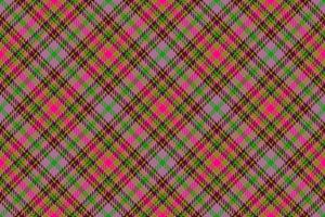 Plaid check tartan. Texture vector seamless. Background pattern fabric textile.