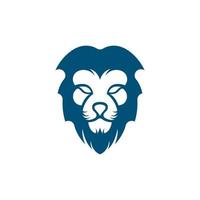 Lion head vector icon