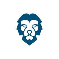 Lion head vector icon