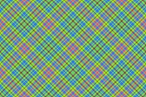 Seamless texture vector. Pattern background textile. Plaid tartan fabric check. vector