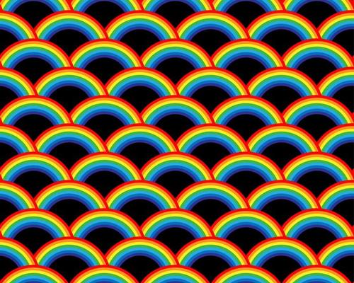 Rainbow pattern seamless. Colorful background vector texture design. Abstract cartoon stripes wallpaper.
