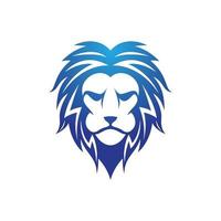 Lion head vector icon