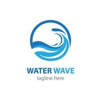 Wave symbol vector icon