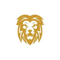 Lion head vector icon