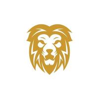 Lion head vector icon