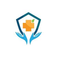 Medical cross vector icon