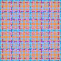 Plaid tartan textile. Texture check pattern. Seamless vector fabric background.